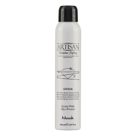 Fixativ Pentru Luciu Nook Artisan Lucilla Cu Protecție Termică, Cantitate: 150 ml - Img 1