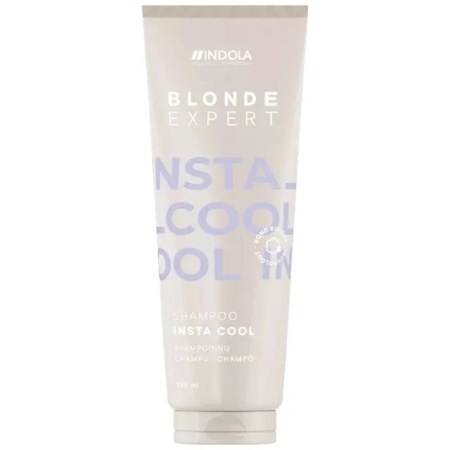 Indola Blonde Expert InstaCool Shampoo– Șampon Profesional pentru Neutralizarea Tonurilor Galbene, cu Pigmenți Mov și Tehnologie Hair-Bond - Img 9