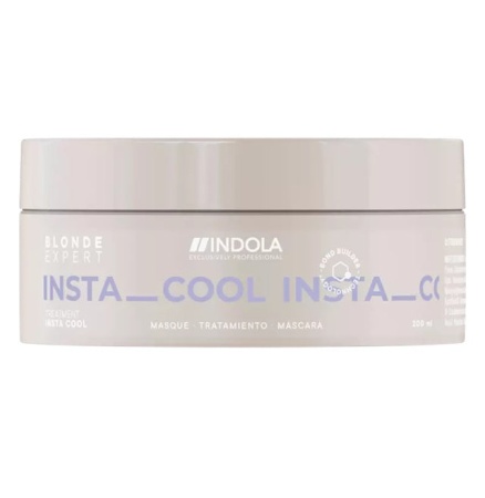 Indola Blonde Expert InstaCool Tratament Neutralizator 200ml – Revitalizare Intensivă pentru Blondul Tău, cu Pigmenți Violeți și Strălucire Elegantă - Img 1