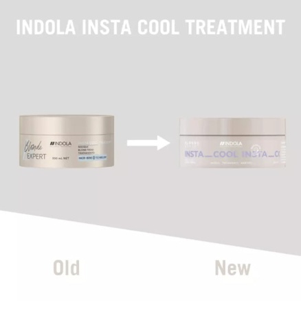 Indola Blonde Expert InstaCool Tratament Neutralizator 200ml – Revitalizare Intensivă pentru Blondul Tău, cu Pigmenți Violeți și Strălucire Elegantă - Img 2