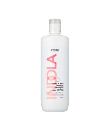 Indola Scalp & Hair Therapy – Șampon Profesional Vegan pentru Scalp Sensibil și Păr Slăbit, cu Keratină Vegetală și Agenți Anti-mătreață - Img 2