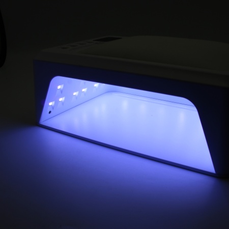 Lampa LED UV pentru Manichiura L-1003, 120W, Alba - Img 13