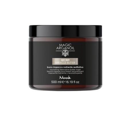 Mască Restructurantă pentru Părul Deteriorat, cu Unt de Argan și 91% Ingrediente Naturale, Nook Magic ArganOil Secret - Img 6