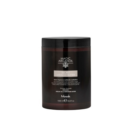 Mască Restructurantă pentru Părul Deteriorat, cu Unt de Argan și 91% Ingrediente Naturale, Nook Magic ArganOil Secret - Img 9