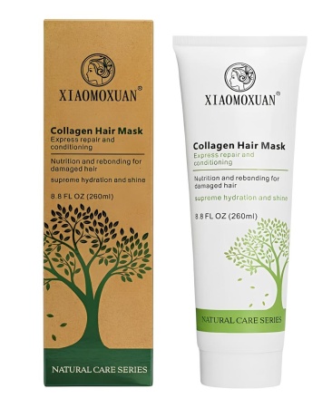 Masca Xiaomoxuan M260 - Colagen Hair Mask 260 ml - Restaureaza, Hidrateaza si Stimuleaza Cresterea Parului