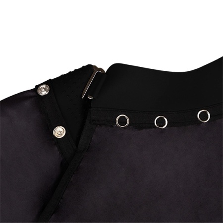 Pelerina Guler Neopren - Coafor/Frizerie ROVRA - Neagra R - Img 3