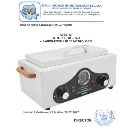 Pupinel Calibrat - Sterilizator Profesional - 300 C, Model KH-360C, Acte DSP Incluse - Img 6