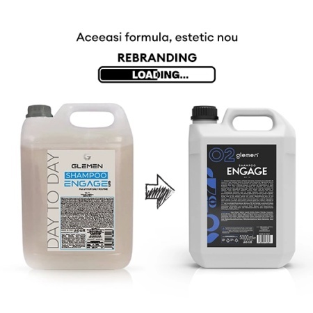 Sampon pentru Par - Glemen - Engage - 5000 ml - Img 2