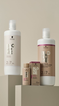 Schwarzkopf Professional BlondMe Vopsea de Păr Glow Toner 60 ml - Img 4