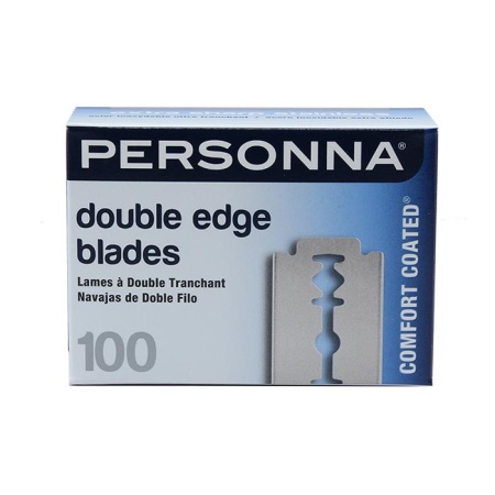 Set lame de ras Personna Lab Blue Comfort Coated 100 buc