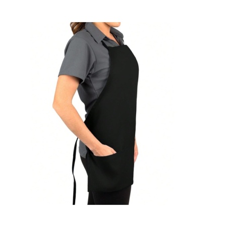 Sort Frizerie/ Coafor cu Buzunare, Black - 51459910 - Img 7