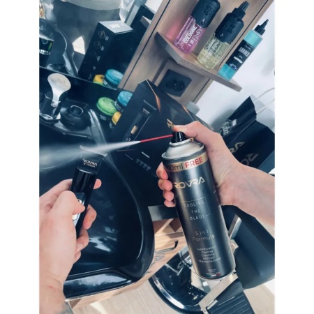 Spray de Curatare pentru Masinile de Tuns 5 in 1 Rovra - 500 ml - Img 3
