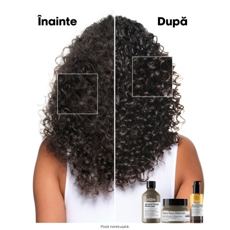 Ulei bifazic de păr L’Oréal Professionnel Absolut Repair Molecular– Anti-Frizz, Hranire Intensă & 100h Strălucire - Img 13