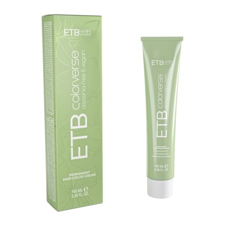 Vopsea de Par Profesionala Permanenta, Fara Amoniac, Vegana, 100 ml - ETB Hair ColorVerse
