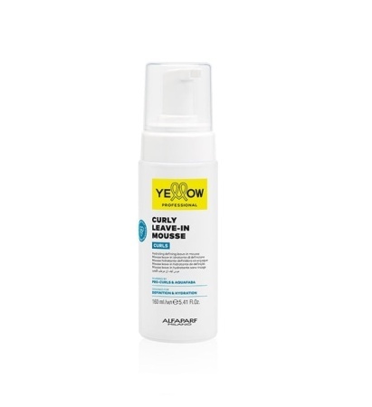Yellow Curls Spumă Hidratantă Leave-In pentru Păr Ondulat și Creț 160ml