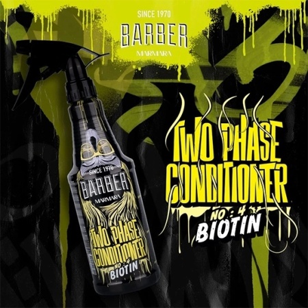 Balsam Leave-in Marmara Barber Two Phase Conditioner No.4 Biotin 500ml - Img 3