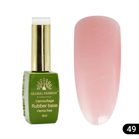 Bază de unghii Camouflage, fără Hema, 8 ml 49 - Free TPO - Img 1