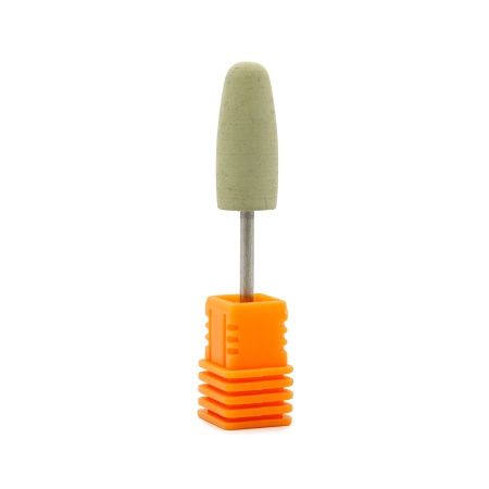 Bit Cap Freza Unghii din Silicon, White(Lustruire Fina), Pauco - 610