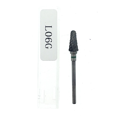 Bit Unghii din Carbid Tungsten, pentru Gel si Oja Semi, Verde(Grosier), Pauco - L06G - Img 2