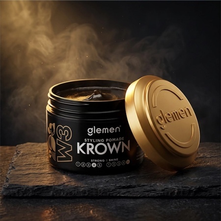 Ceara Lucioasa pentru Par - GLEMEN - Krown - 100 ml - Img 2
