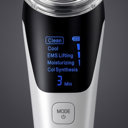 Dispozitiv Facial High-Tech 5-în-1 Lifting EMS & Mezoterapie Virtuala - Img 2