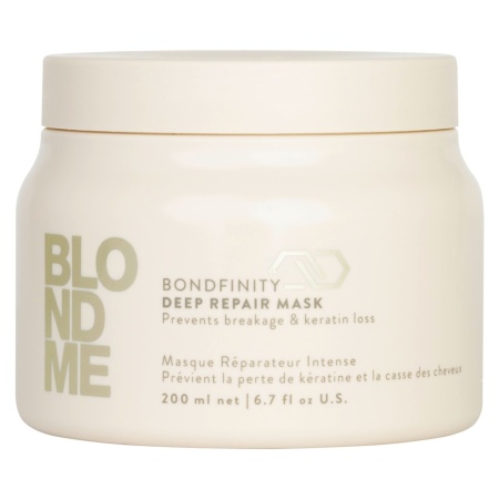 Mască Reparatorare Intensivă Schwarzkopf BLONDME Bondfinity Deep Repair – Reconstrucție Permanentă pentru Păr Blond sau Decolorat - Img 3