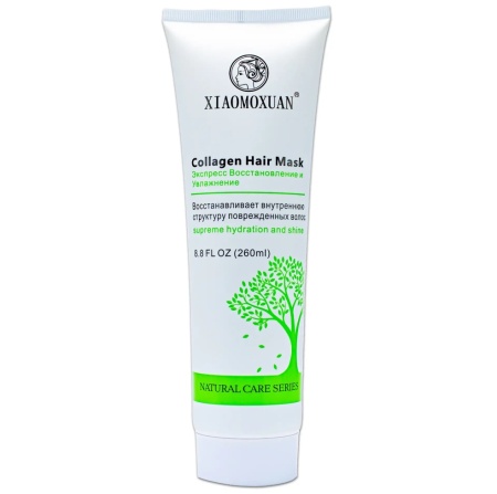 Masca Xiaomoxuan M260 - Colagen Hair Mask 260 ml - Restaureaza, Hidrateaza si Stimuleaza Cresterea Parului - Img 9