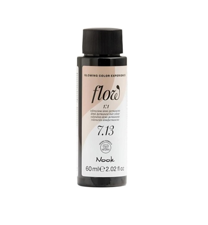 Nook Flow Vopsea-Ulei de Păr Colorant Demi-Permanent Vegan fără Amoniac 60ml - Strălucire Intensă, Fără Compromisuri - Img 13