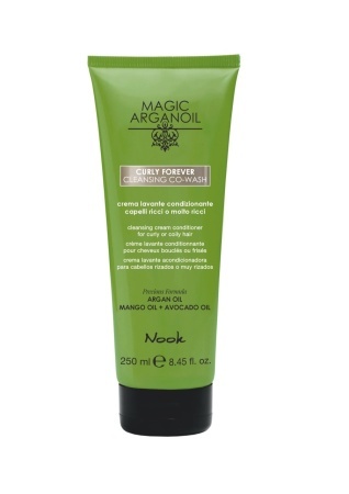 Nook Magic ArganOil Curly Forever Cleansing Co-Wash – Curățare delicată & hidratare intensă pentru părul creț și ondulat - Img 2