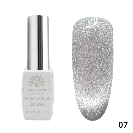Oja semipermanenta, SW 3D Cat Eye, 8 ml, 07 - TPO Free Global Fashion