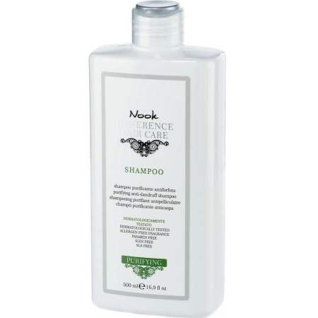 Șampon pentru Curățare Profundă, Ideal pentru Scalpul Uscat cu Mătreață, Nook Difference Hair Care Purifying - Img 2