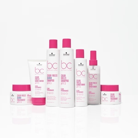 Șampon Pentru Strălucirea Părului Vopsit Schwarzkopf Professional Bonacure Clean Performance Color Freeze Shampoo - Img 7