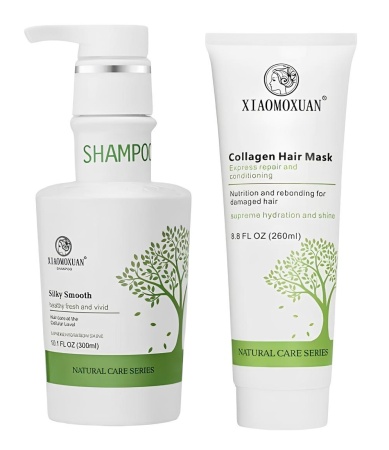 Set Cadou Xiaomoxuan S1M260 - Sampon Arbore de Ceai 300ml + Masca Colagen 260ml