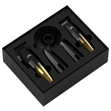 Set combo JRL Masina de tuns 2020C si Masina de contur 2020T Gold - Img 3