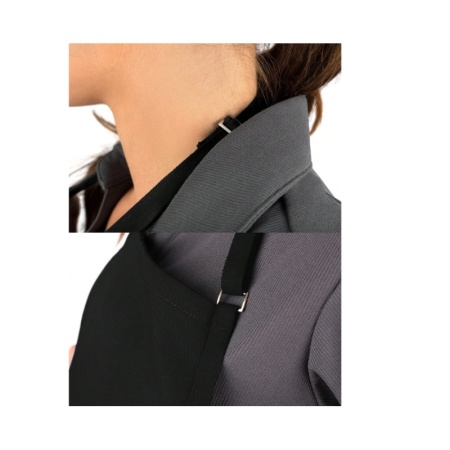 Sort Frizerie/ Coafor cu Buzunare, Black - 51459910 - Img 4