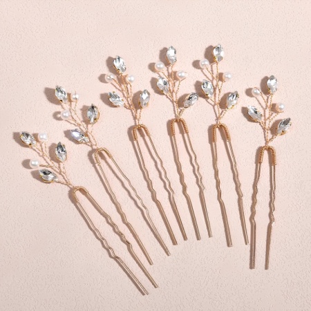 Ace de Par Aurii Glass Rhinestone, Set 6 - 17379858 - Img 3
