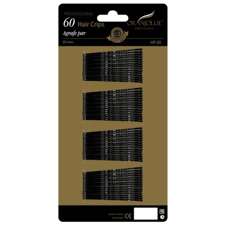 Agrafe Oranjollie negre 60 la set