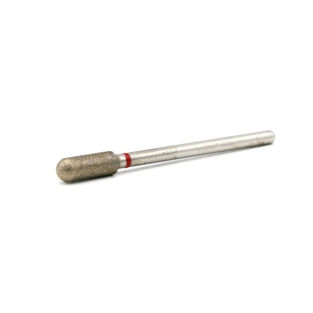 Bit Diamant, Cilindru, Cuticula, Rosu(Fin), Pauco - 882-040R - Img 2