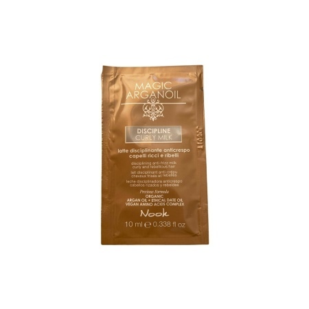 Lapte Anti-Frizz pentru Păr Rebel, cu Ulei de Argan, Nook Magic ArganOil Discipline - Img 9