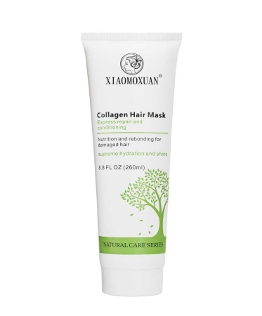 Masca Xiaomoxuan M260 - Colagen Hair Mask 260 ml - Restaureaza, Hidrateaza si Stimuleaza Cresterea Parului - Img 2