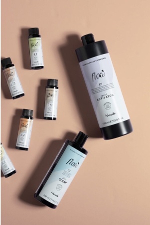 Nook Flow Activator 1000ml – Oxidant Activator Vegan Special pentru Colorarea Demi-Permanentă pe Bază de Ulei - Img 2