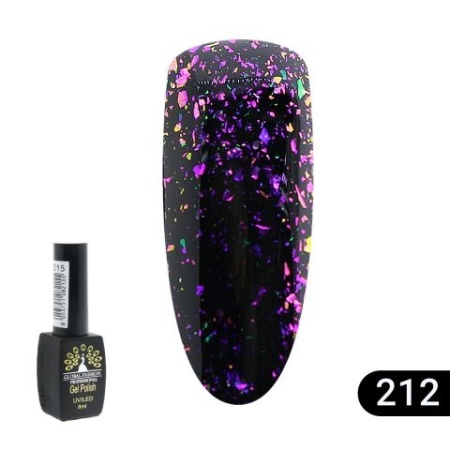 Oja semipermanenta BLACK ELITE, 8 ml, 212 - TPO Free