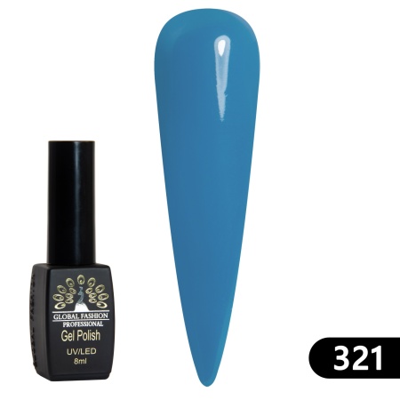 Oja semipermanenta BLACK ELITE, 8 ml, 321 - TPO Free