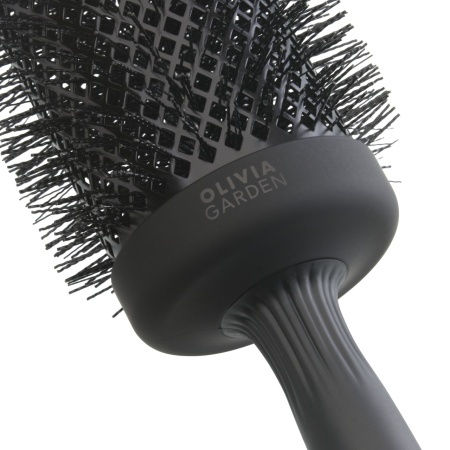 Olivia Garden Expert Blowout Black Label 65 – Perie Profesională Extra-Long cu Peri Wavy pentru Volum Maxim, Strălucire și Uscare Rapidă - Img 2