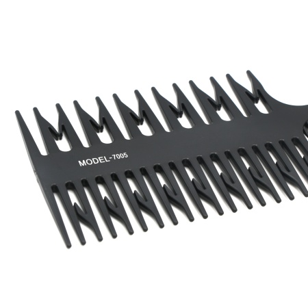 Pieptene Profesional pentru Texturat / Separare Suvite - Black - Img 4