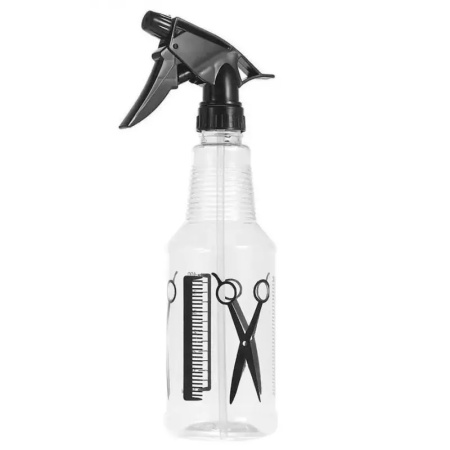 Pulverizator din Plastic pentru Coafor și Frizerie 400 ml
