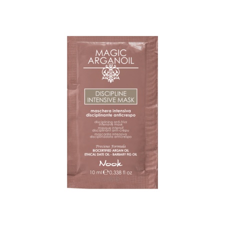Șampon Anti-Frizz pentru Păr Rebel, cu Formulă Disciplinantă și Curățare Delicată, Nook Magic ArganOil Discipline - Img 1