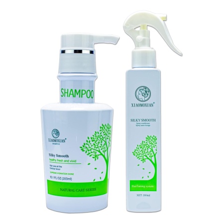 Sampon Xiaomoxuan S2 - Silky Smooth Collagen 550 ml - Sampon Natural de Frunze de Arbore de Ceai cu Colagen - Img 4