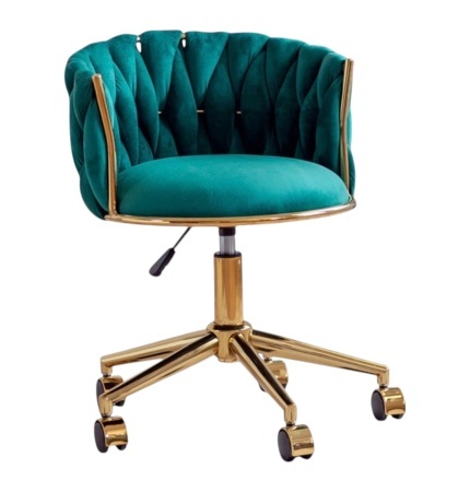Scaun Salon - Prestige Smarald Gold