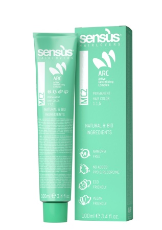Vopsea De Păr Permanentă Fără Amoniac Sensus MC2 100ml